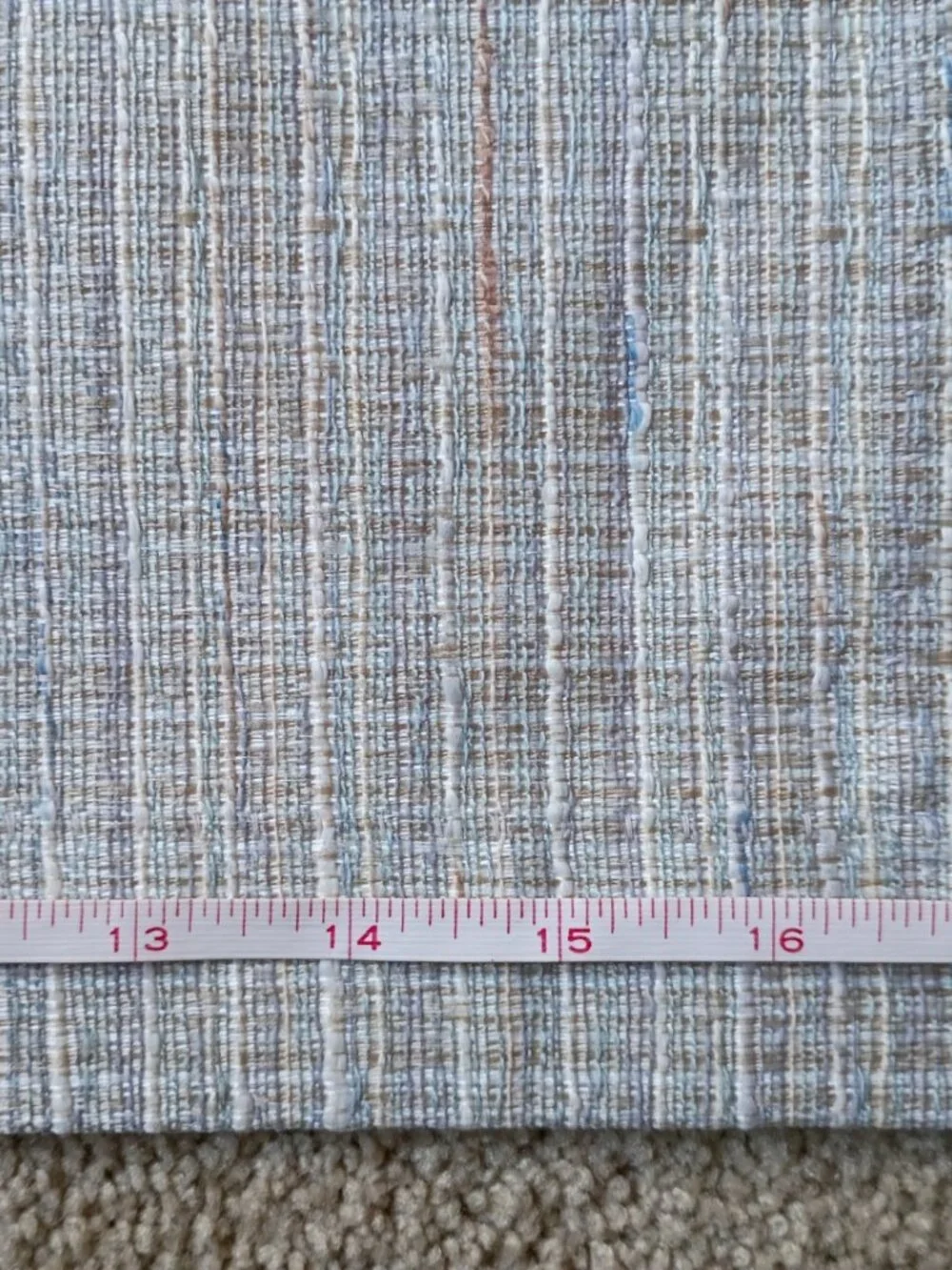 JCPenney Home Collection Set of 2 Window Valance Insulated Lined Gray Blue NWOT